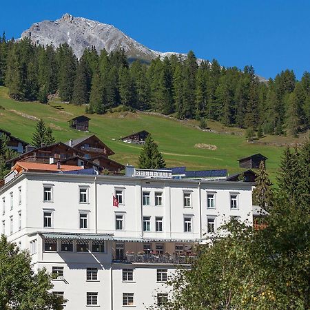 Boutique-Hotel Garni Bellevue Davos Wiesen エクステリア 写真