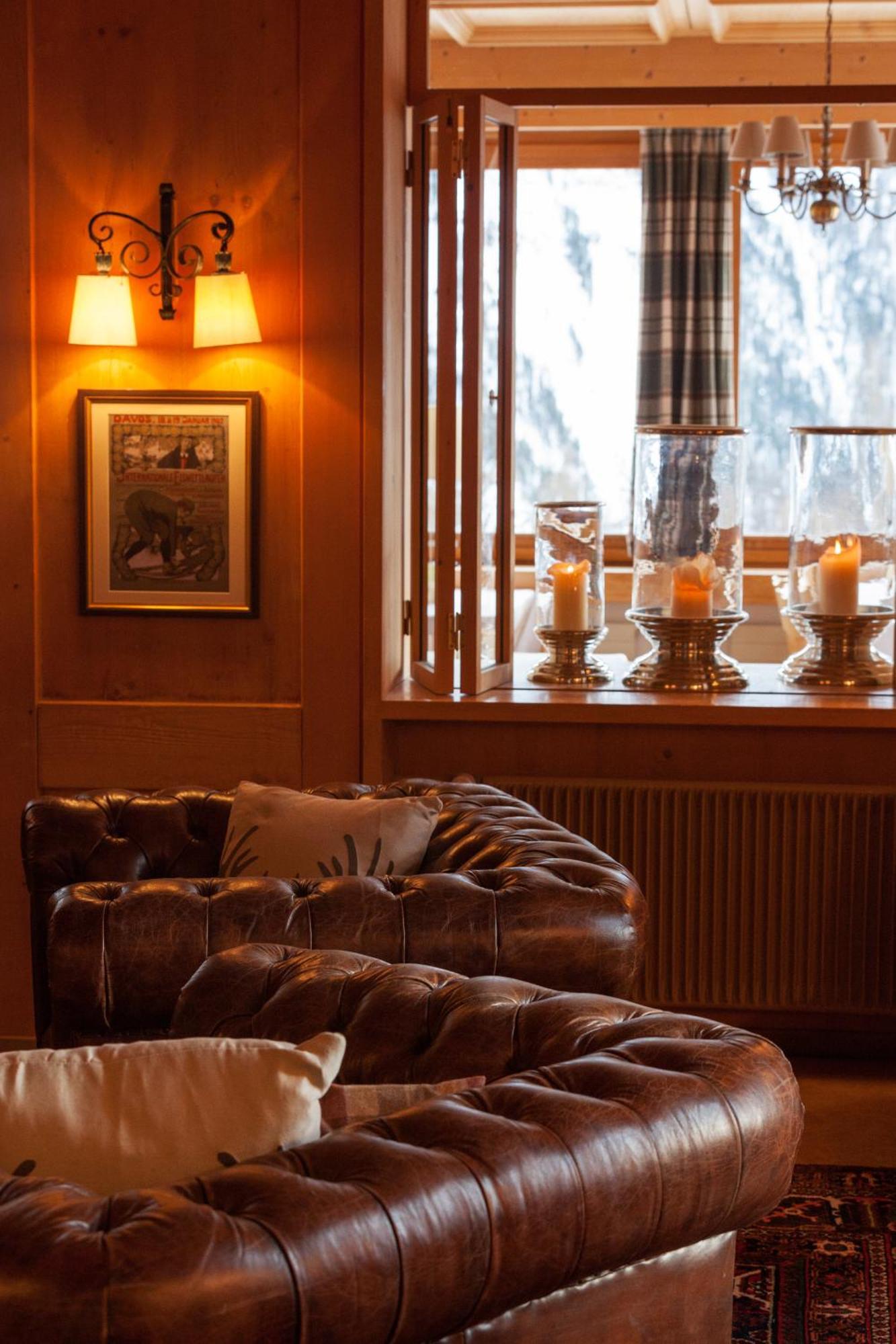 Boutique-Hotel Garni Bellevue Davos Wiesen エクステリア 写真