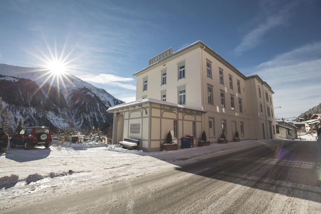 Boutique-Hotel Garni Bellevue Davos Wiesen エクステリア 写真