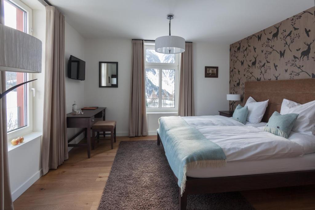 Boutique-Hotel Garni Bellevue Davos Wiesen 部屋 写真