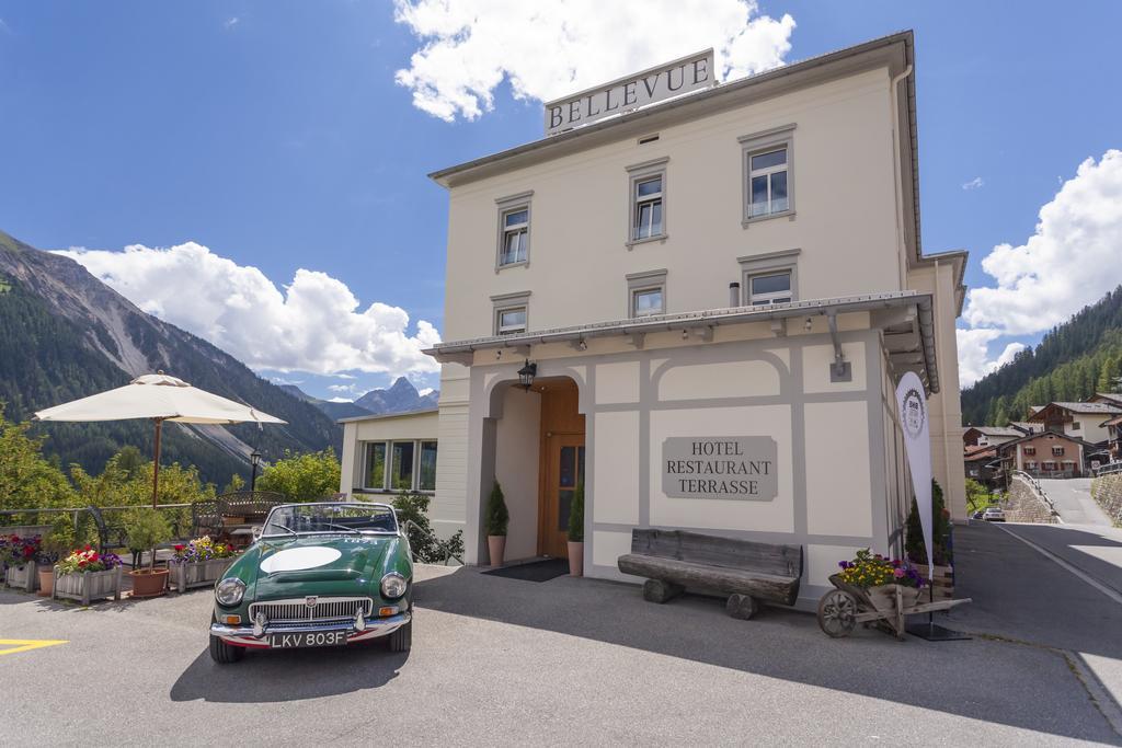 Boutique-Hotel Garni Bellevue Davos Wiesen エクステリア 写真