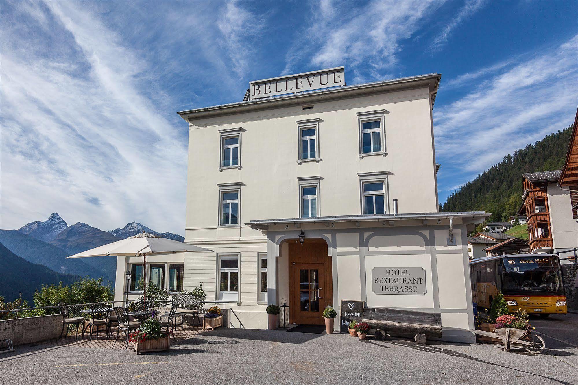Boutique-Hotel Garni Bellevue Davos Wiesen エクステリア 写真