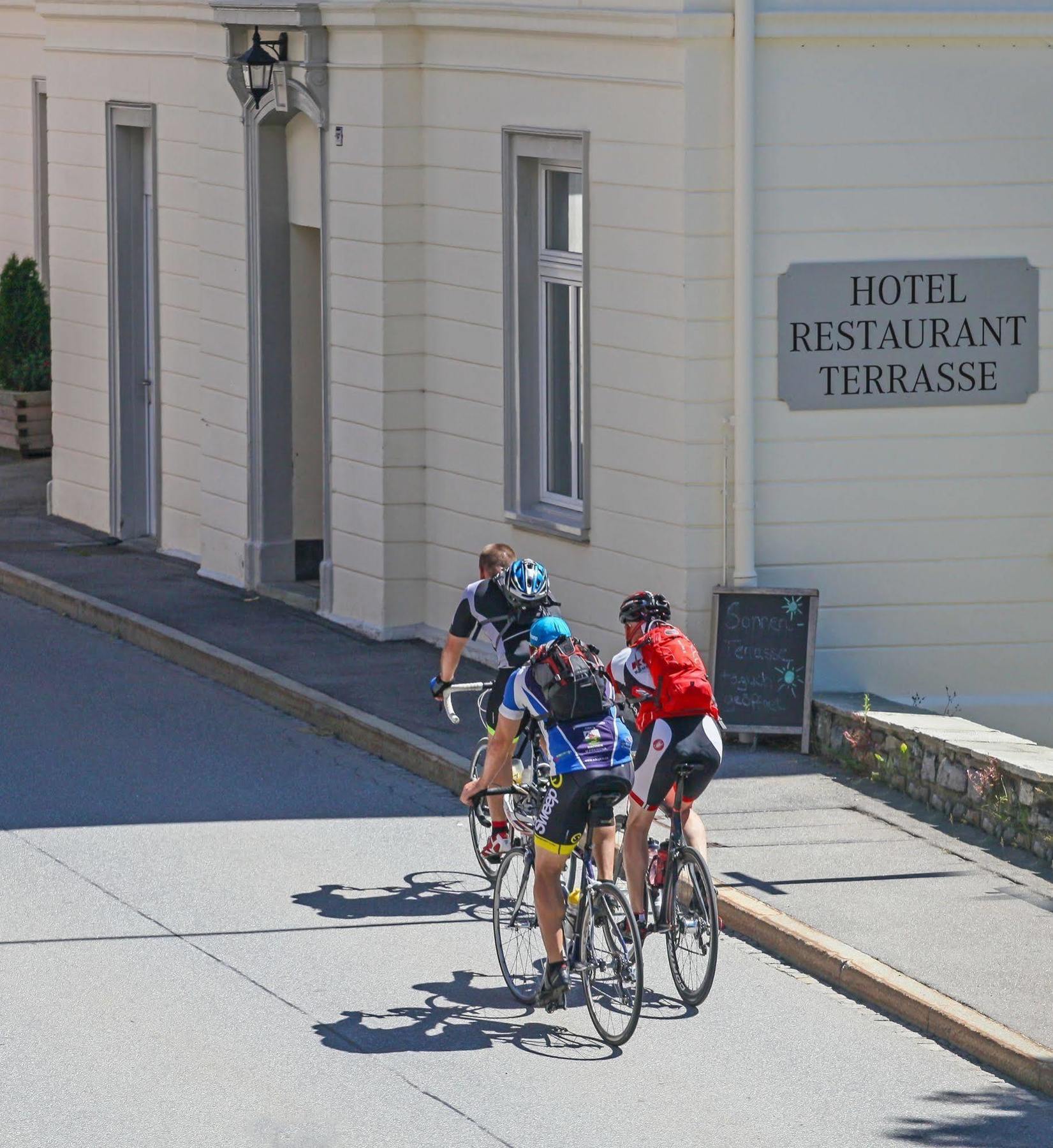 Boutique-Hotel Garni Bellevue Davos Wiesen エクステリア 写真