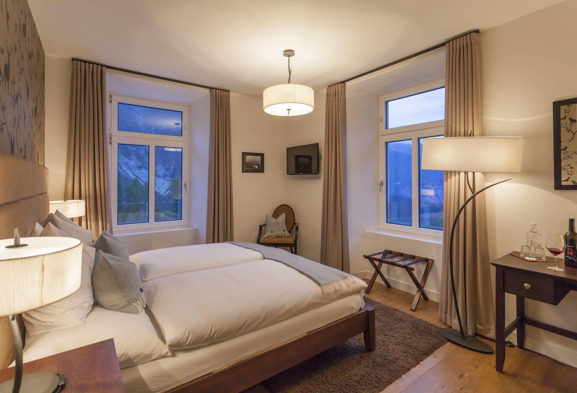 Boutique-Hotel Garni Bellevue Davos Wiesen エクステリア 写真
