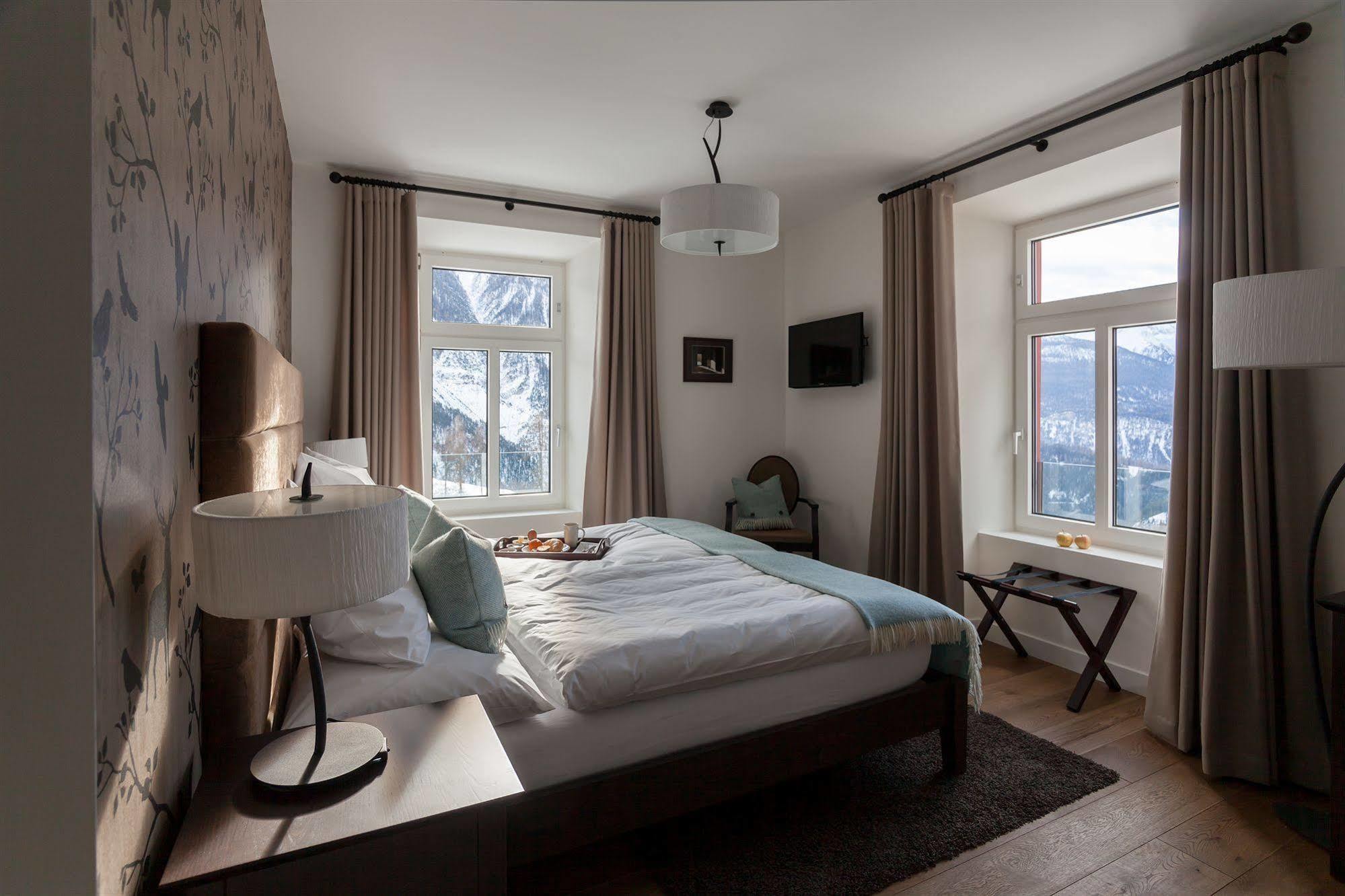 Boutique-Hotel Garni Bellevue Davos Wiesen エクステリア 写真