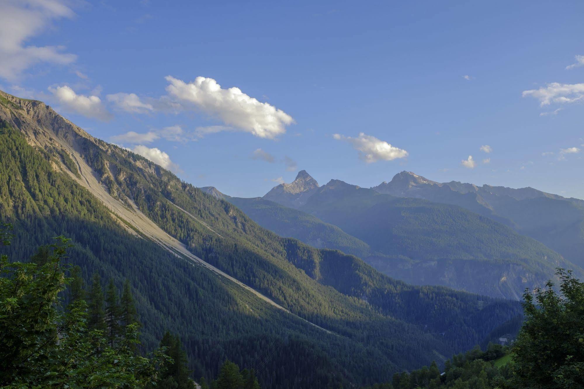 Boutique-Hotel Garni Bellevue Davos Wiesen エクステリア 写真