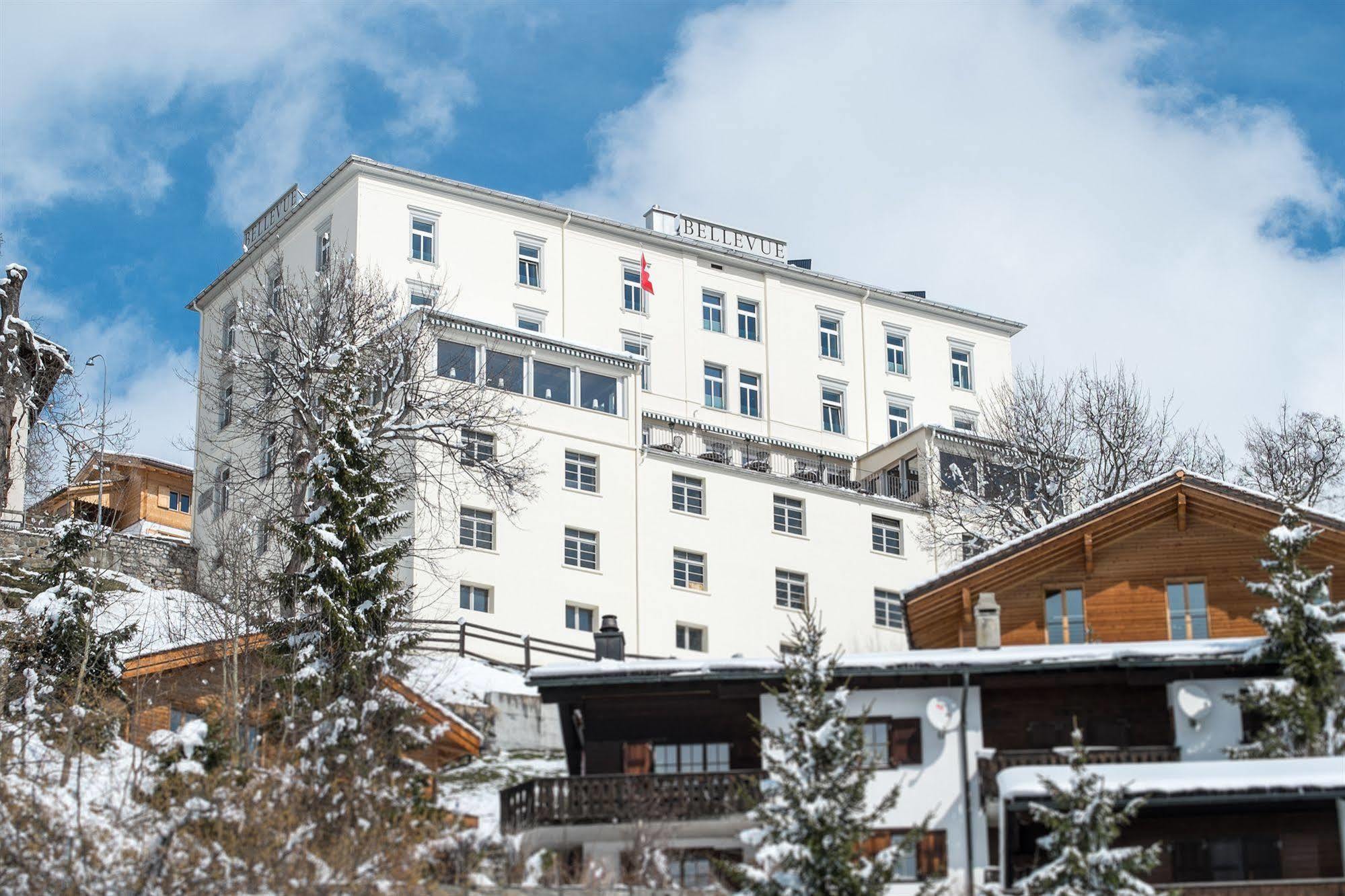 Boutique-Hotel Garni Bellevue Davos Wiesen エクステリア 写真